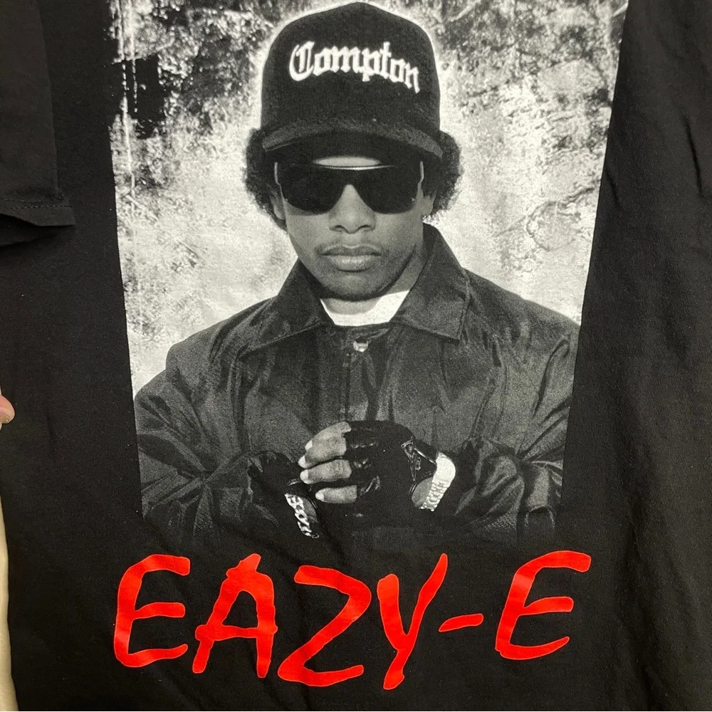 Eazy E N.W.A. 1990s Rapper graphic t-shirt - size Large - Picture 2 of 7